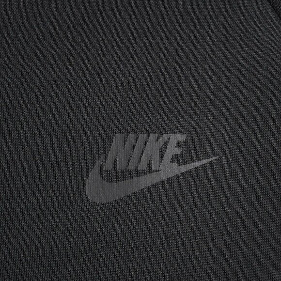 Nike Tech Fleece Windrunner Hoodie Black Dark Grey Heather HV0949-011 Men's XL - Picture 4 of 13